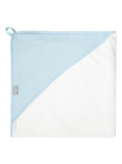 Capa de banho para bebé em gaze de algodão e bambu | sevira kids - Kiabi Capa de banho para bebé em gaze de algodão e bambu | sevira kids - Kiabi