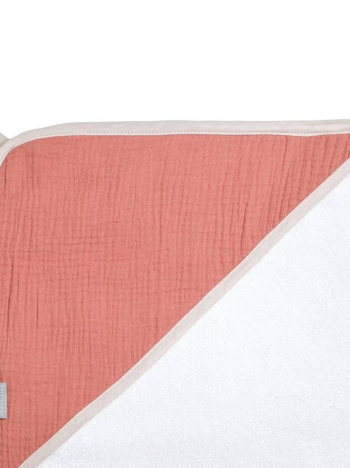 Capa de banho para bebé em gaze de algodão e bambu | sevira kids - Kiabi Capa de banho para bebé em gaze de algodão e bambu | sevira kids - Kiabi