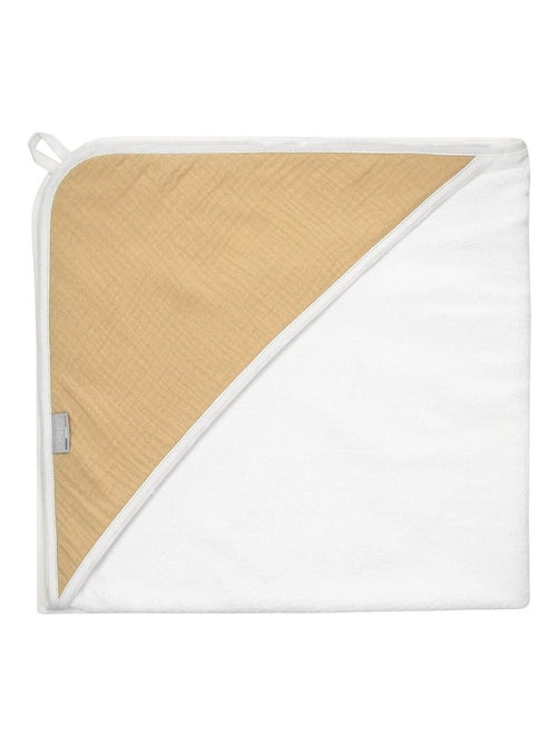 Capa de banho para bebé em gaze de algodão e bambu | sevira kids - Kiabi Capa de banho para bebé em gaze de algodão e bambu | sevira kids - Kiabi