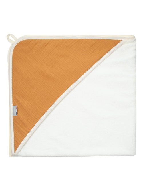 Capa de banho para bebé em gaze de algodão e bambu | sevira kids - Kiabi Capa de banho para bebé em gaze de algodão e bambu | sevira kids - Kiabi