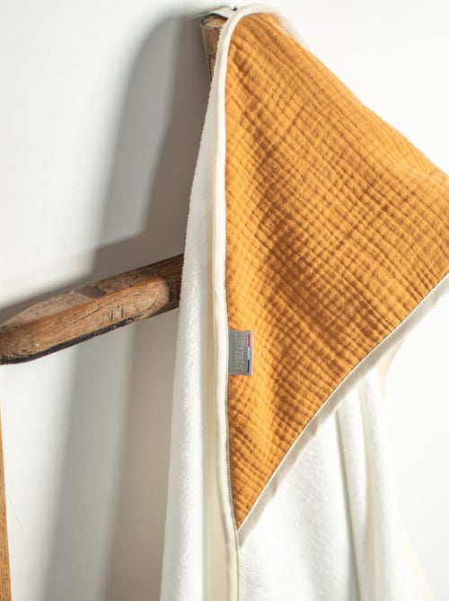 Capa de banho para bebé em gaze de algodão e bambu | sevira kids - Kiabi Capa de banho para bebé em gaze de algodão e bambu | sevira kids - Kiabi