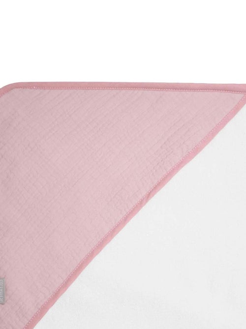 Capa de banho para bebé em gaze de algodão e bambu | sevira kids - Kiabi Capa de banho para bebé em gaze de algodão e bambu | sevira kids - Kiabi