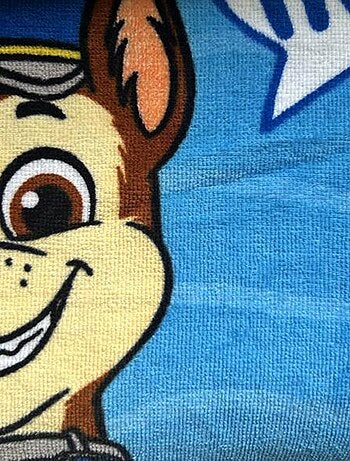 Capa de banho 'Patrulha Pata'