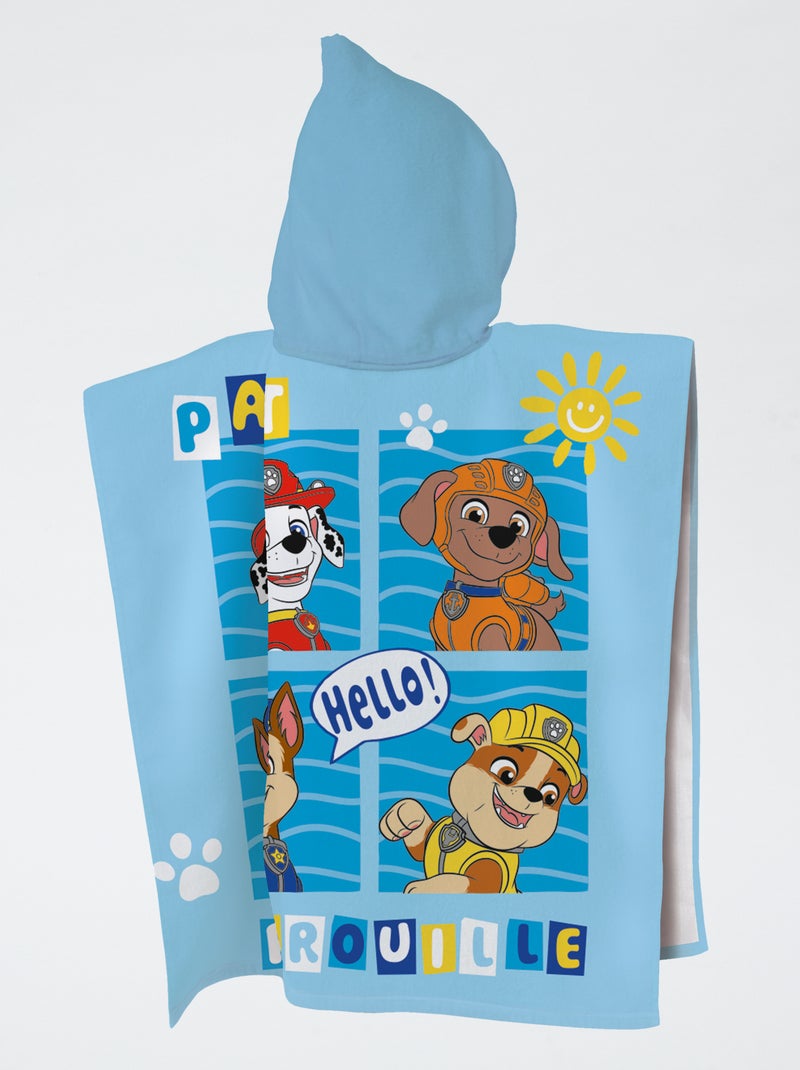 Capa de banho 'Patrulha Pata' Azul - Kiabi