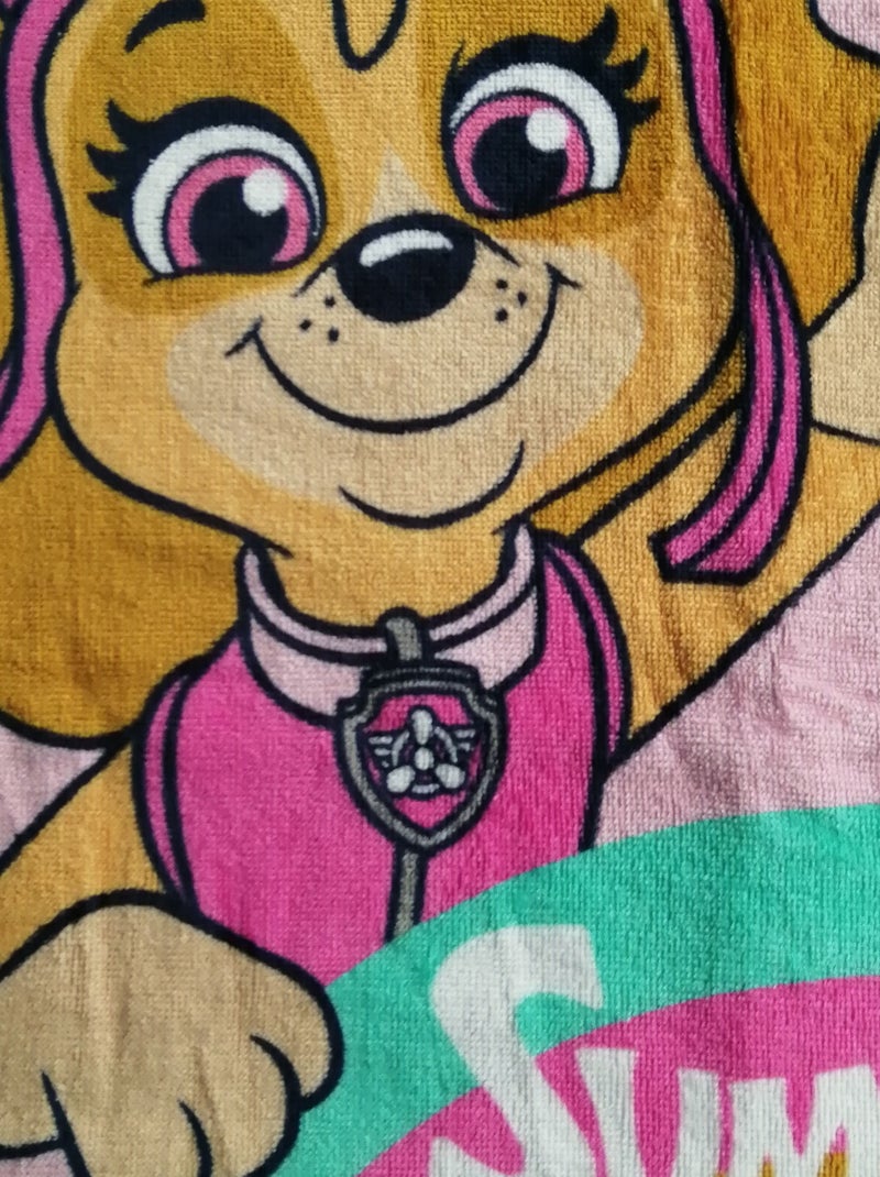 Capa de banho 'Patrulha Pata' ROSA - Kiabi