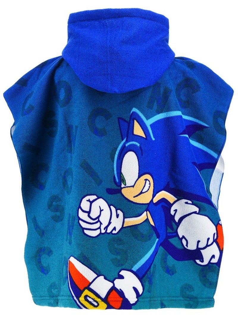 Capa de banho sonic menino | licença oficial Azul - Kiabi