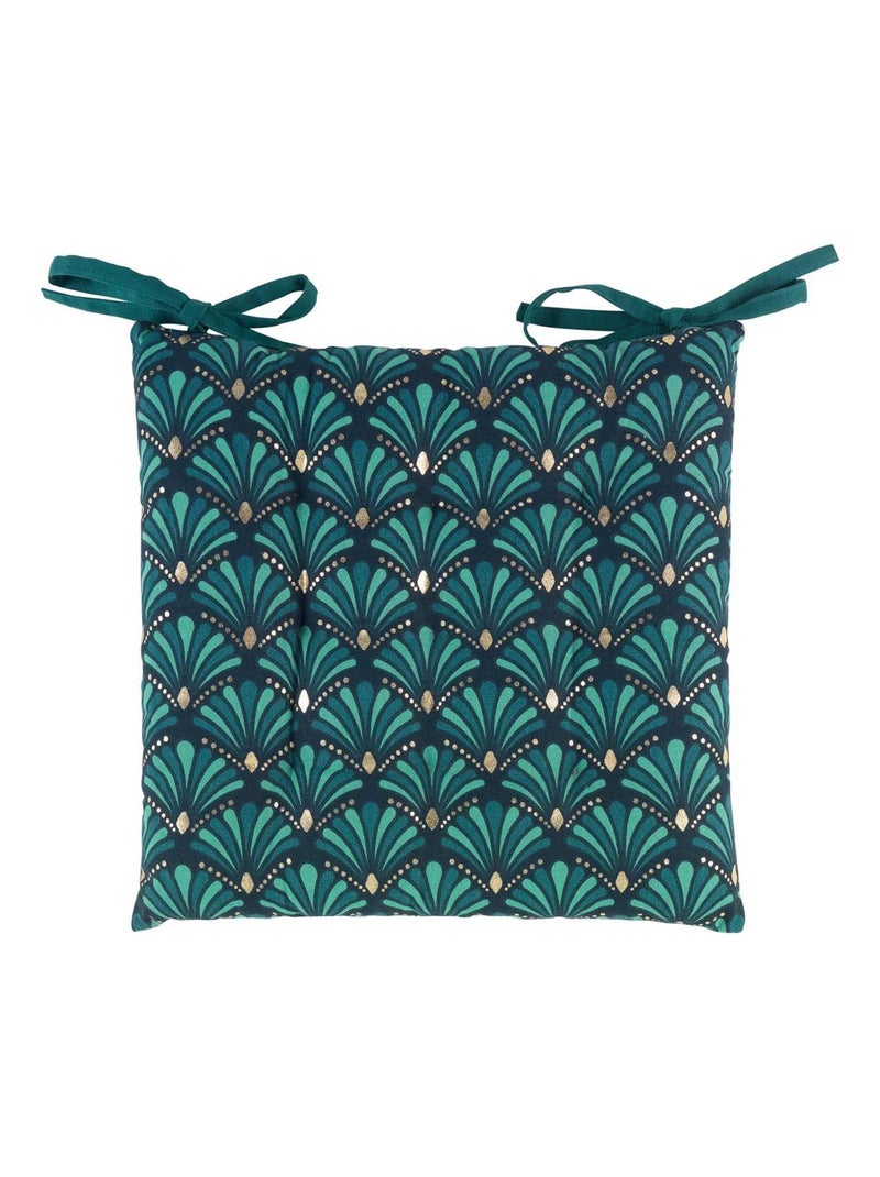 Capa de cadeira art déco Azul - Kiabi