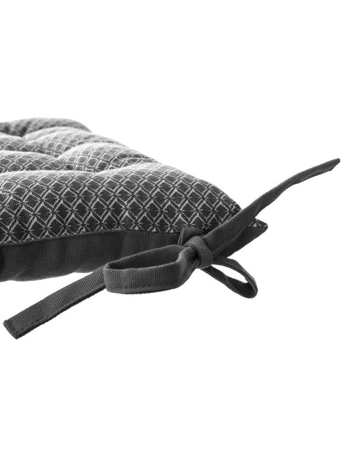 Capa de cadeira estampada e acolchoada com atilhos - Kiabi Capa de cadeira estampada e acolchoada com atilhos - Kiabi