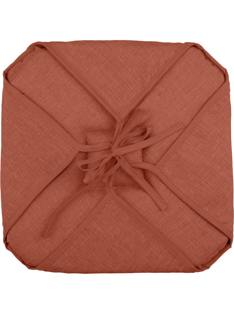 Capa de cadeira italiana simples Terracota - Kiabi