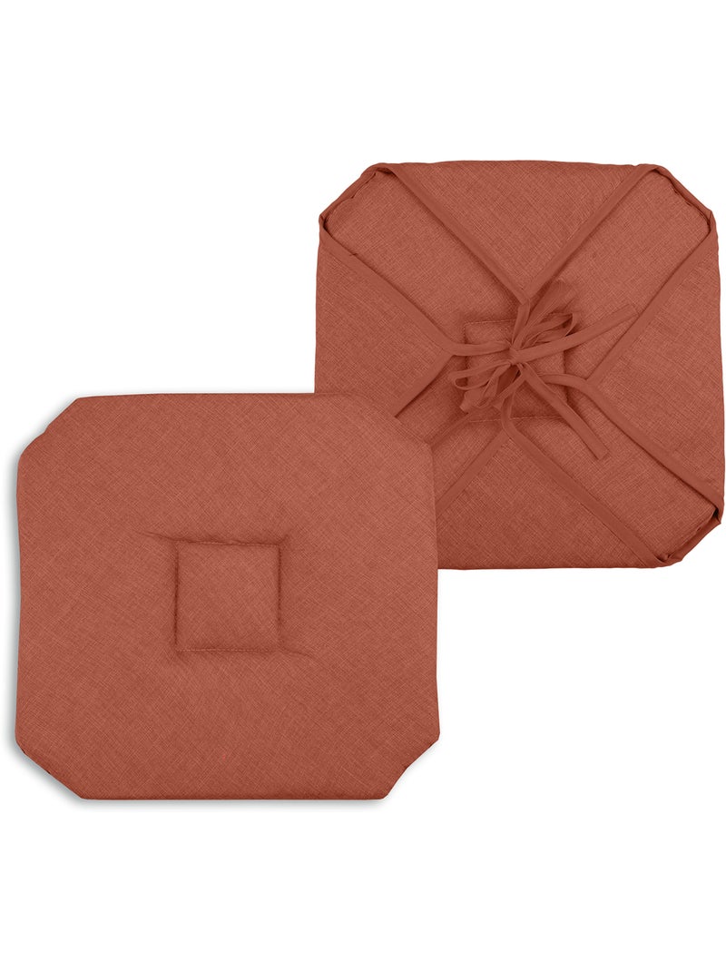 Capa de cadeira italiana simples Terracota - Kiabi