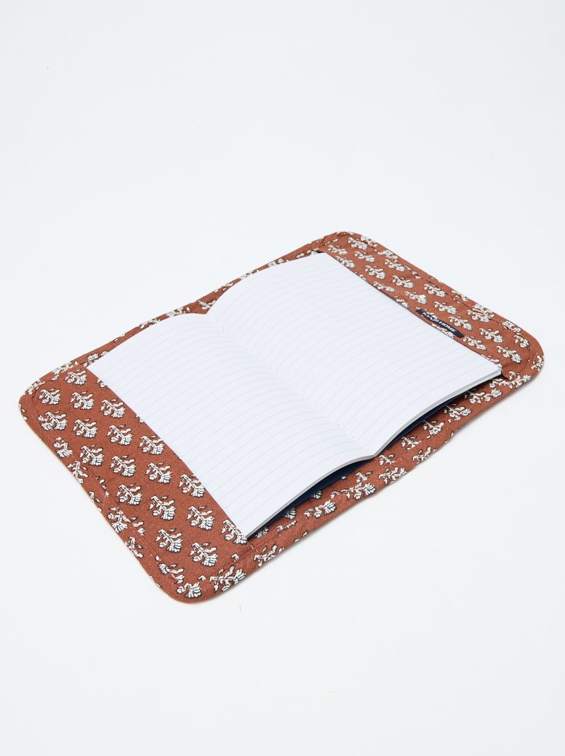 Capa de caderno acolchoada - Kiabi Home Castanho - Kiabi