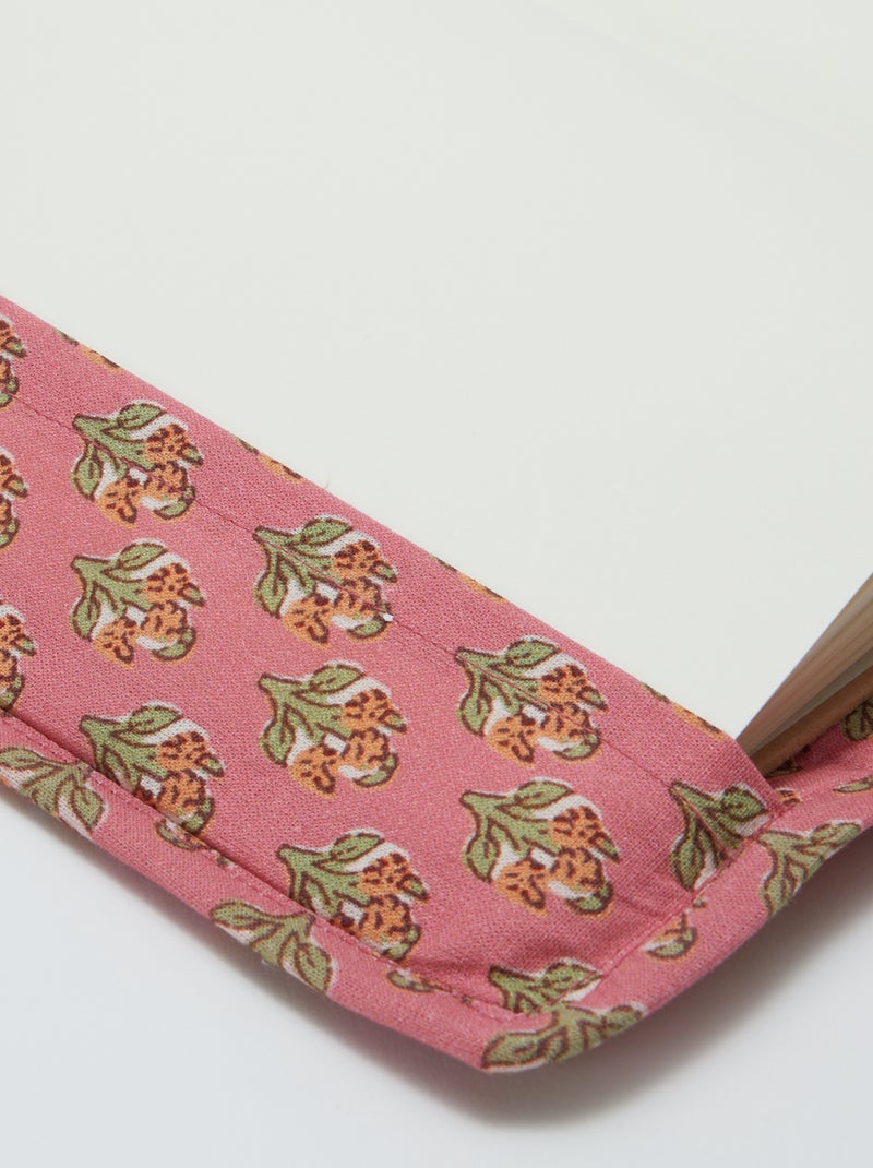 Capa de caderno acolchoada - Kiabi Home ROSA - Kiabi