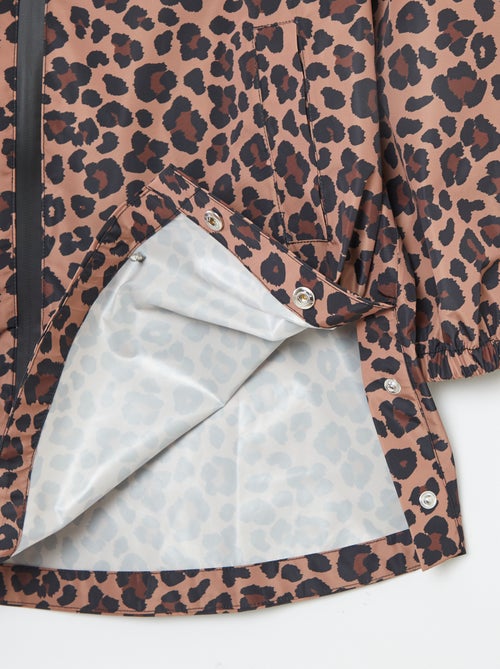 Capa de chuva com capuz - Kiabi