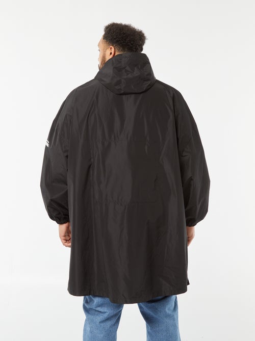 Capa de chuva comprida com capuz - Kiabi