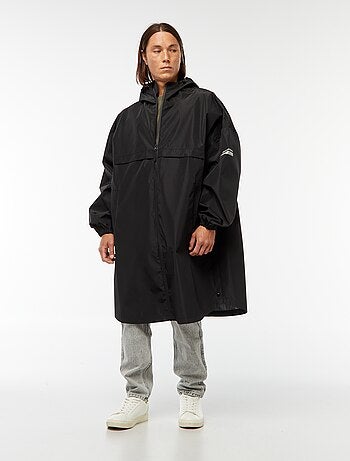Capa de chuva impermeável com capuz