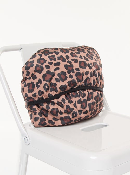 Capa de chuva repelente de água com estampado de leopardo - Kiabi