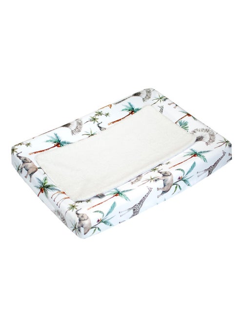 Capa de colchão para mudar bebé + tapete de bambu | sevira kids - Kiabi Capa de colchão para mudar bebé + tapete de bambu | sevira kids - Kiabi