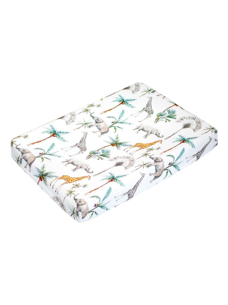 Capa de colchão para mudar bebé + tapete de bambu | sevira kids Multicolorido - Kiabi