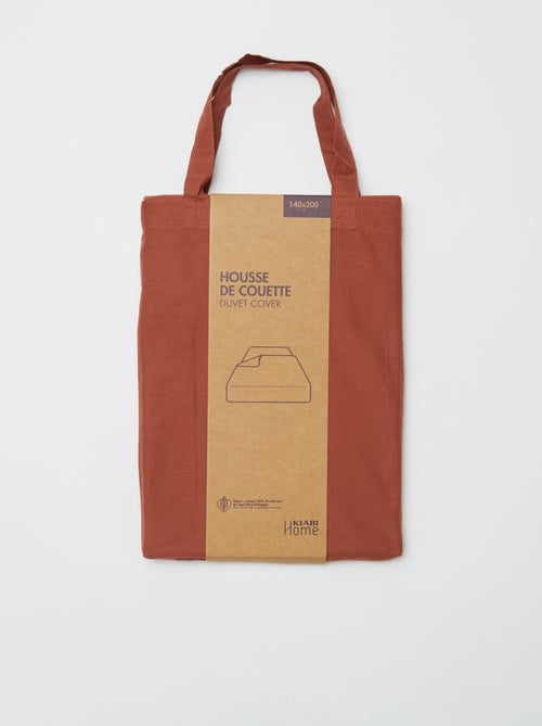 Capa de edredão (140 x 200cm) - Kiabi Home - Kiabi