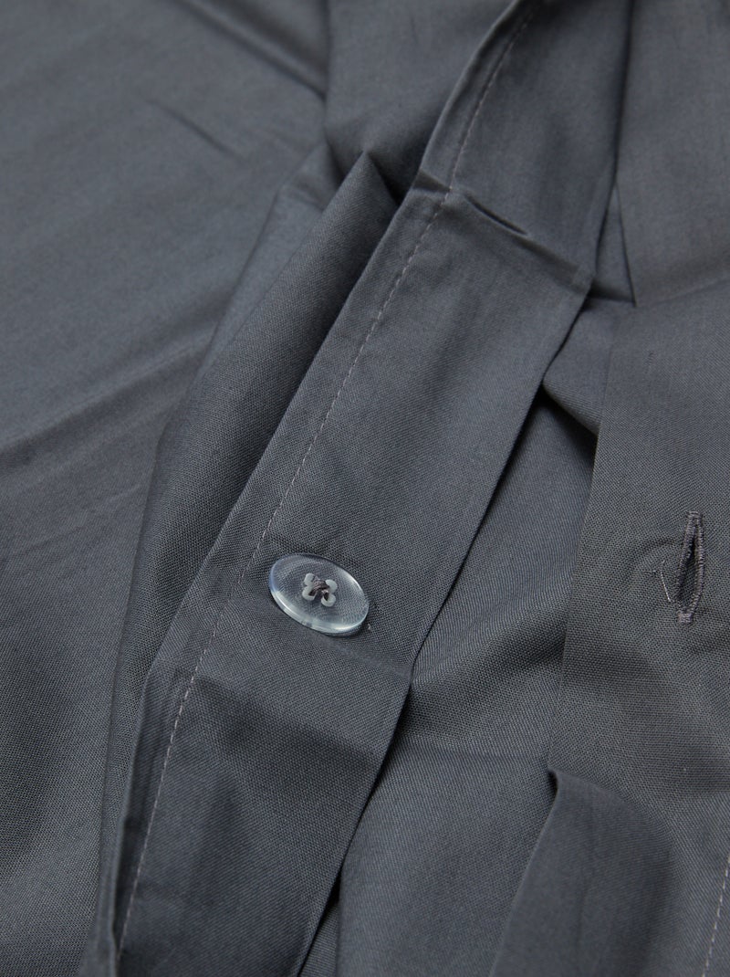 Capa de edredão (140 x 200cm) - Kiabi Home CINZA - Kiabi