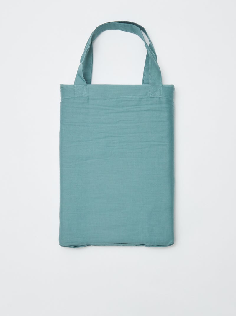 Capa de edredão (200 x 200cm) - Kiabi Home VERDE - Kiabi