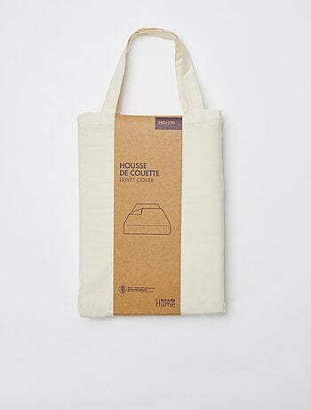 Capa de edredão (240 x 220 cm) - Kiabi Home
