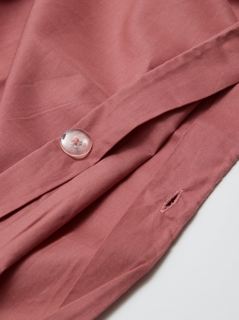 Capa de edredão (240 x 220 cm) - Kiabi Home ROSA - Kiabi