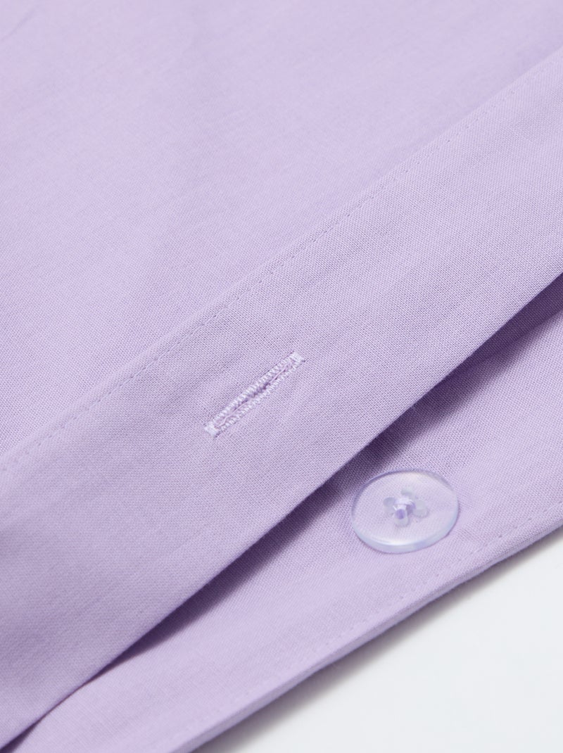 Capa de edredão (240 x 220 cm) - Kiabi Home VIOLETA - Kiabi