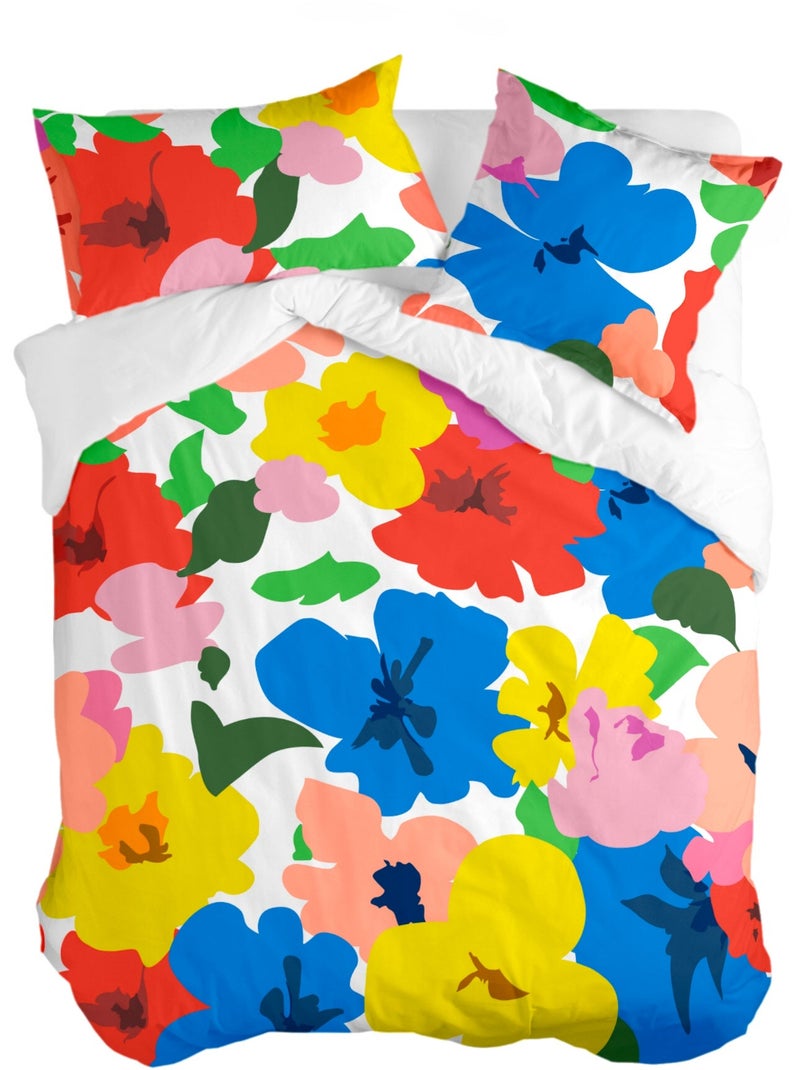 Capa de edredão Bloom play "Happyfriday" Multicolorido - Kiabi