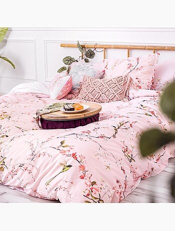 Capa de edredão Chinoiserie rose "Happyfriday