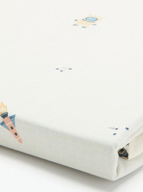 Capa de edredão com padrão para 1 pessoa (80 x 120 cm) - Kiabi Home - Kiabi