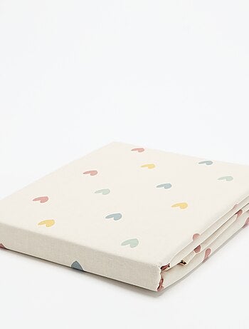 Capa de edredão com padrão para 1 pessoa (80 x 120 cm) - Kiabi Home