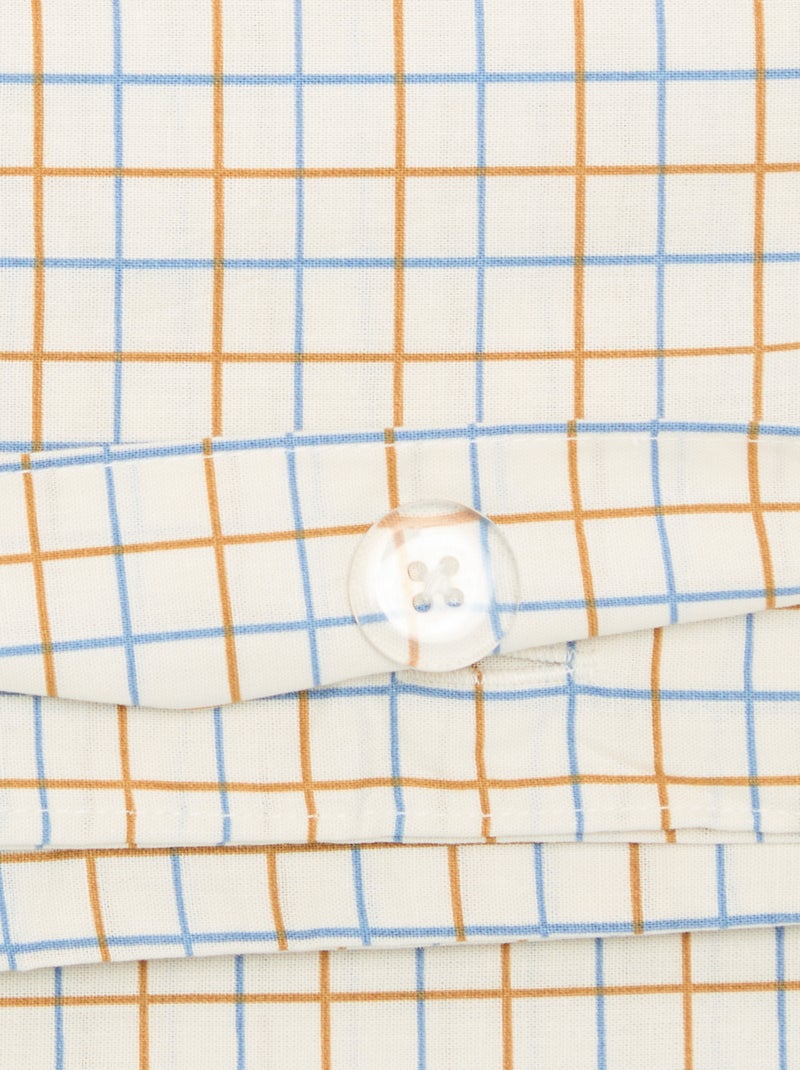 Capa de edredão com padrão para 1 pessoa (80 x 120 cm) - Kiabi Home Branco - Kiabi