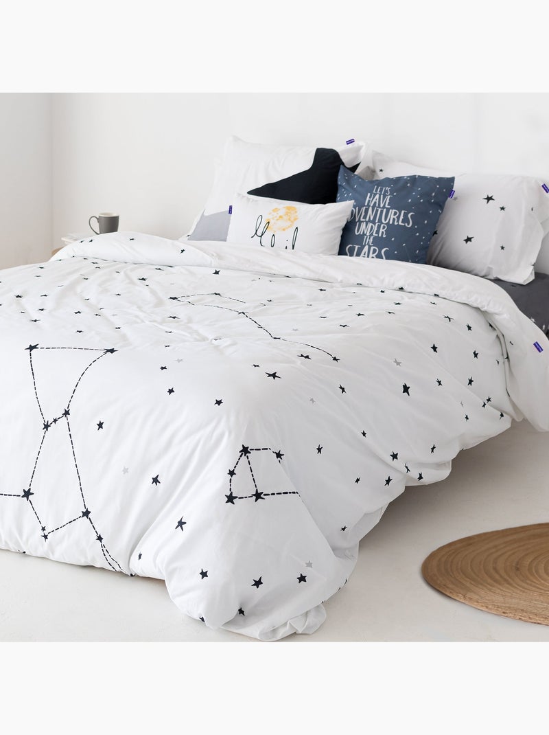 Capa de edredão Constellation "Happyfriday" Multicolorido - Kiabi