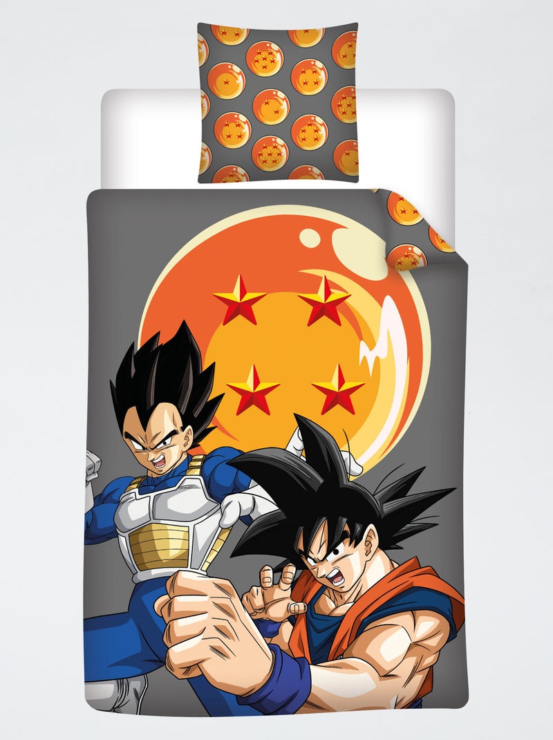 Capa de edredão 'Dragon Ball Z' Laranja - Kiabi