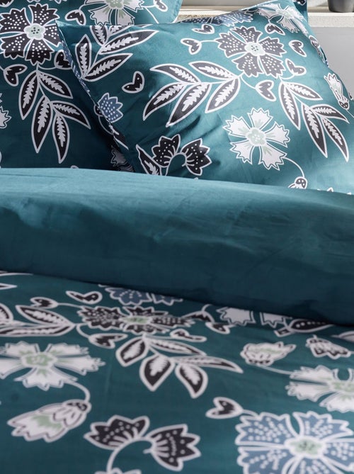 Capa de edredão e fronha de cama de casal - Kiabi