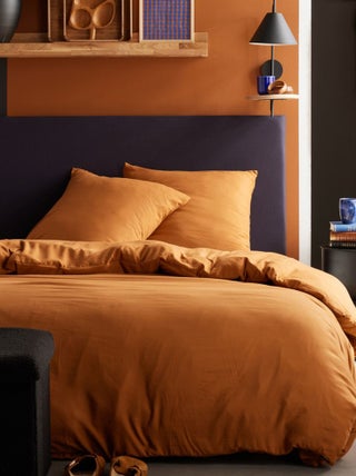 Capa de edredão e fronha de cama de casal