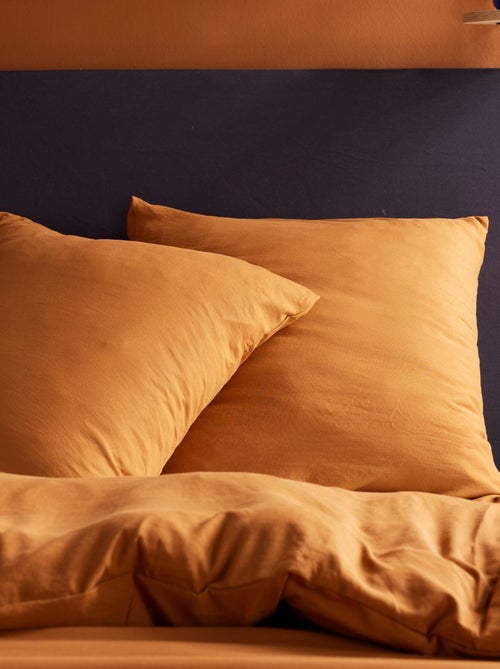 Capa de edredão e fronha de cama de casal - Kiabi