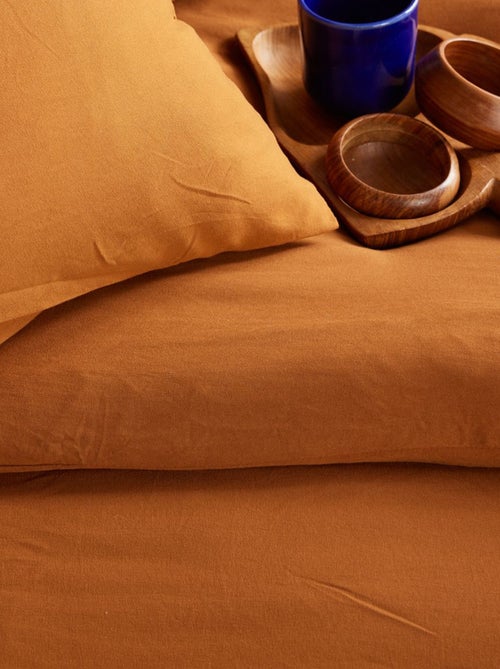 Capa de edredão e fronha de cama de casal - Kiabi