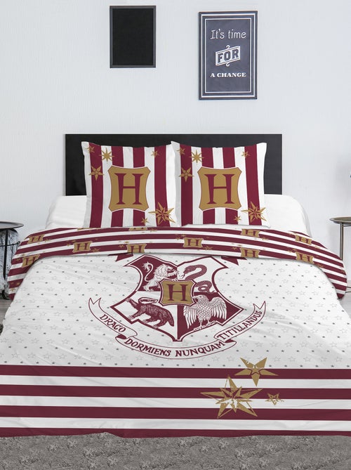 Capa de edredão e fronha de casal 'Harry Potter' - Kiabi