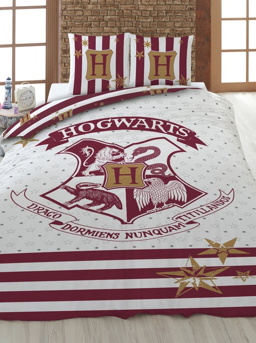 Capa de edredão e fronha de solteiro 'Harry Potter' - Kiabi