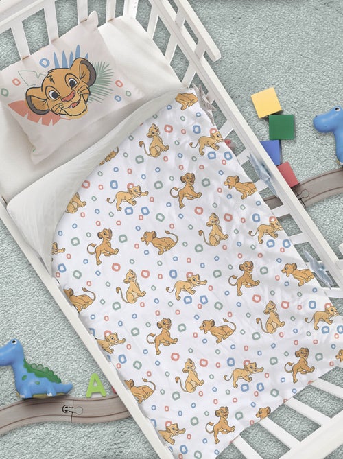 Capa de edredão e fronha 'Rei Leão' - Solteiro - Kiabi