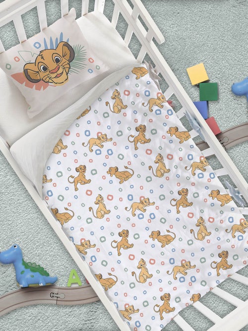 Capa de edredão e fronha 'Rei Leão' - Solteiro - Kiabi