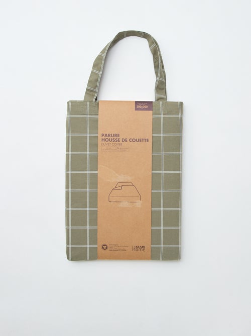 Capa de edredão em algodão (200 x 200 cm) - Kiabi Home - Kiabi