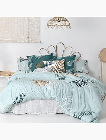 Capa de edredão Foliage mint "Happyfriday
