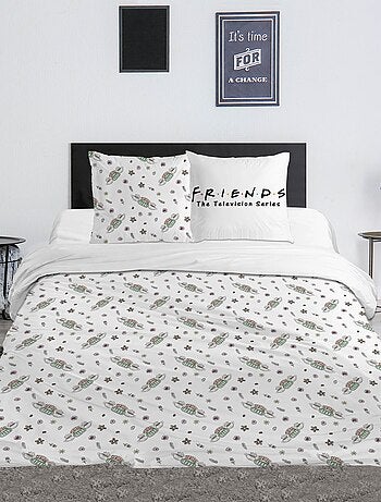 Capa de edredão 'Friends' 240x220 e 63x63 cm