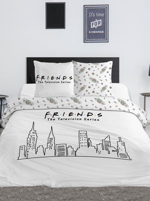 Capa de edredão 'Friends' 240x220 e 63x63 cm - Kiabi