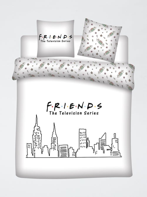 Capa de edredão 'Friends' 240x220 e 63x63 cm - Kiabi