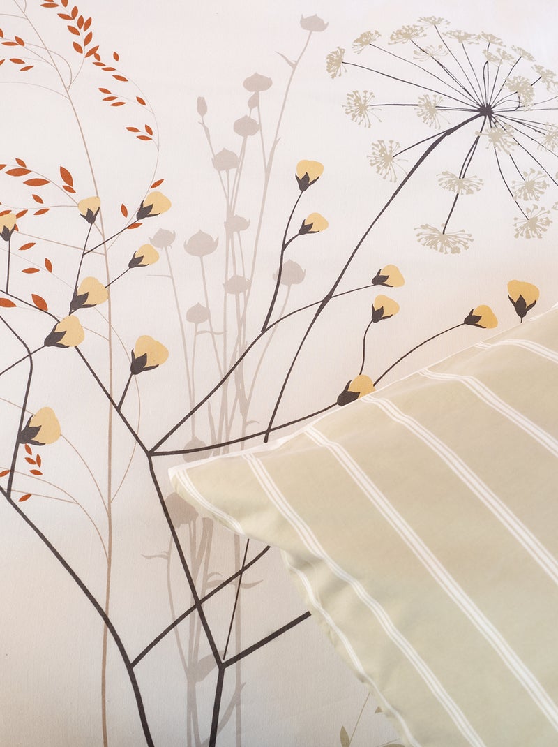 Capa de edredão + fronha  - Casal BRANCO - Kiabi