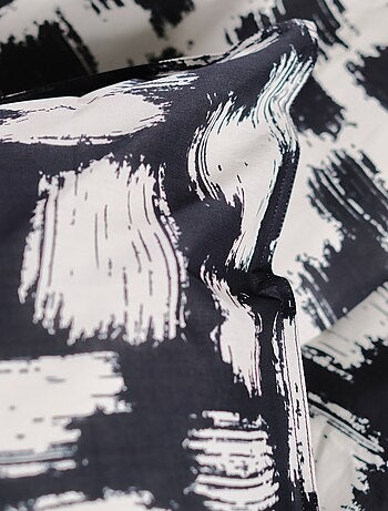 Capa de edredão + fronha com estampado - Casal